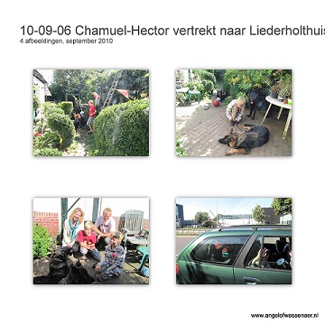 Chamuël-Hector vertrekt naar Liederholthuis
